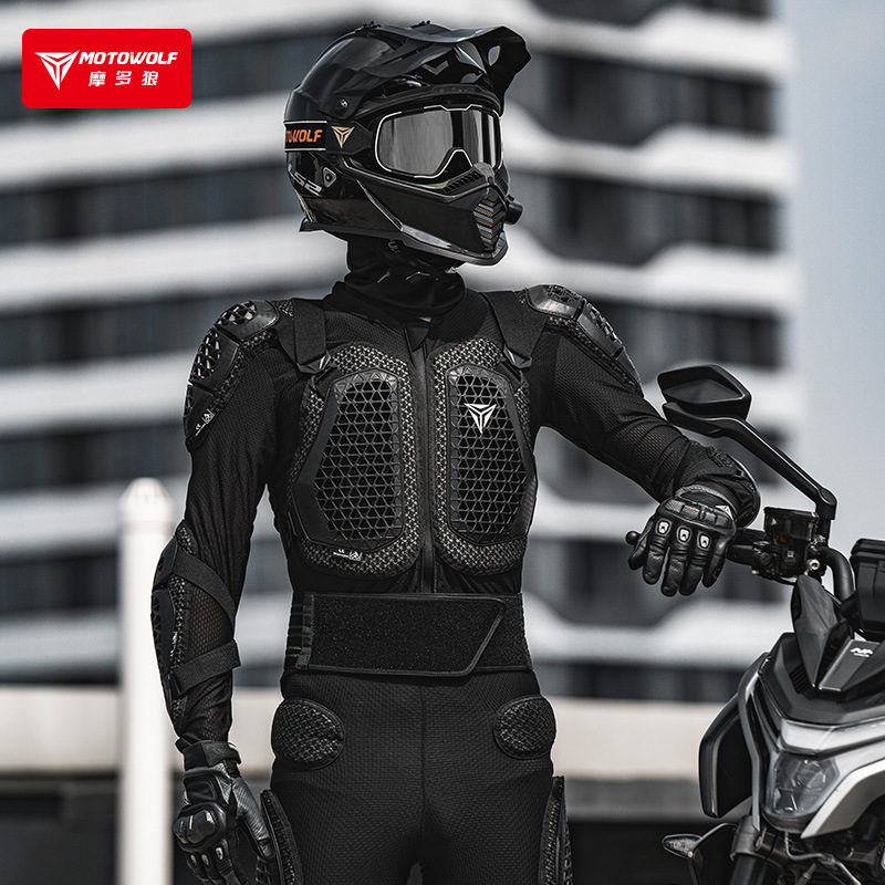 Cycling Gear Jacket - Veste de Moto, armure corporelle, course
