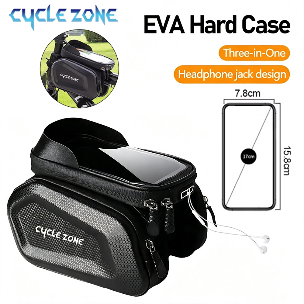 Cycling Gear Organizer Bag - Sacs de vélo pour écran tactile,