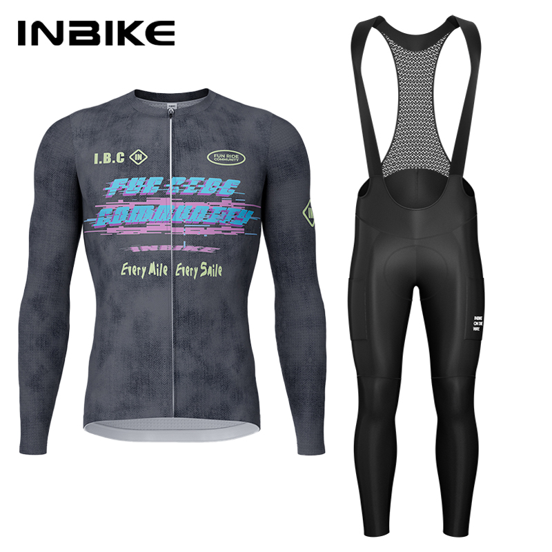 Cycling Gear Leaderboard - INBIKE printemps automne ensemble de cyclisme