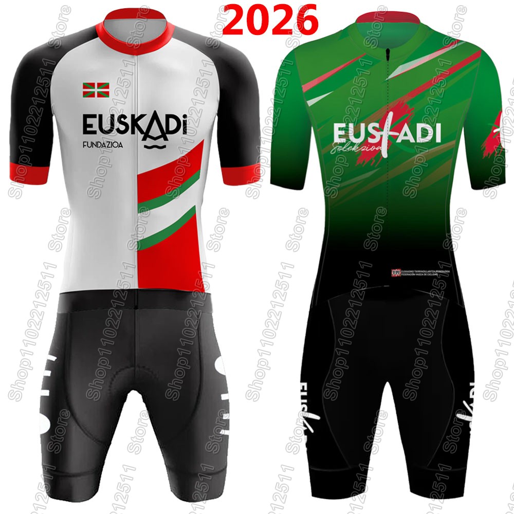 Cycling Gear Leaderboard - Ensemble Maillot et Cuissard Cycliste Euskadi