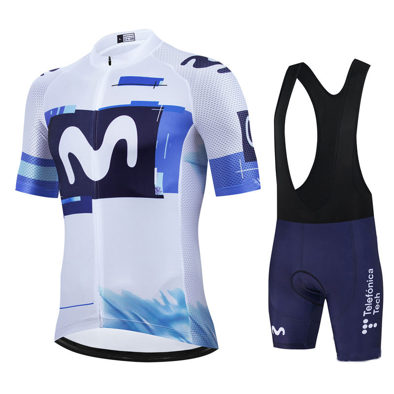 Cycling Gear Leaderboard - Movistar Pro Team été Maillot de