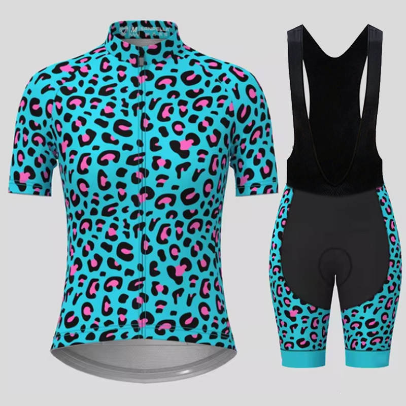 Cycling Gear Leaderboard - Ensemble de combinaisons de cyclisme respirantes