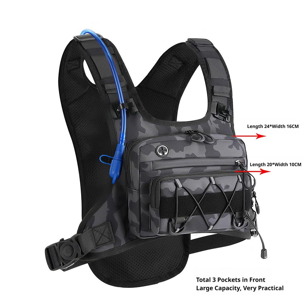 Sac de poitrine pour course à  - Cycling Gear Organizer Bag avis et prix