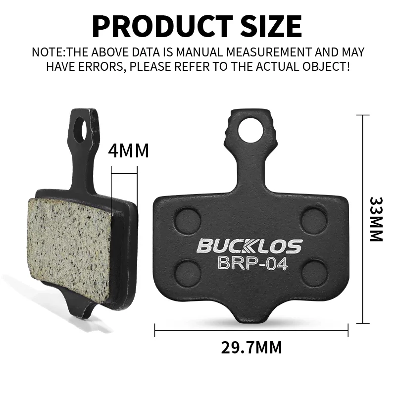 BUCKKubResin-Plaquettes de fre - Ykyw Cycling Gear avis et prix