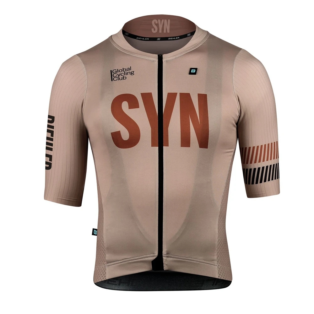 SYN-Maillot de cyclisme marron - Cycling Gear Leaderboard avis et prix